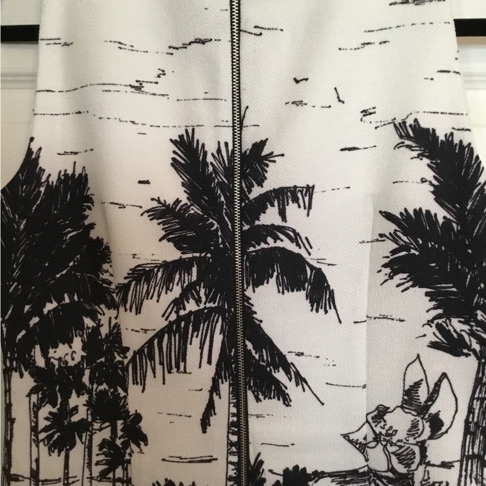 JULIAN TAYLOR Monochrome Dress - Size S - Picture 4 of 4